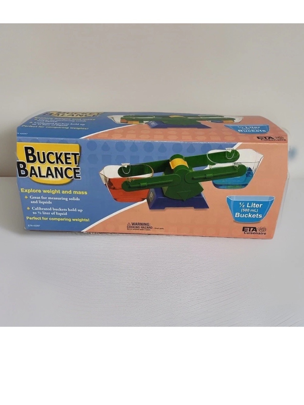 ETA Bucket Balance Cuisenaire Math Measuring Volume Homeschool Elementary